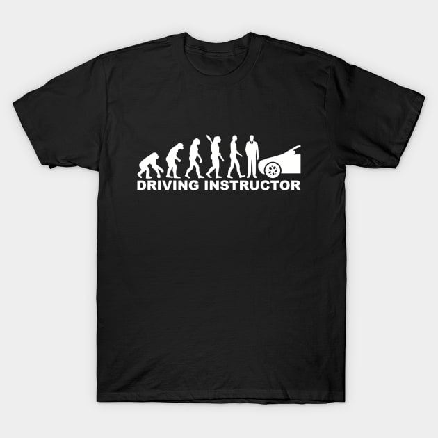 Driving instructor evolution T-Shirt by Designzz